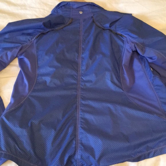 Royal blue running jacket - Picture 5 of 5